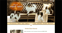 Desktop Screenshot of ambredore.com